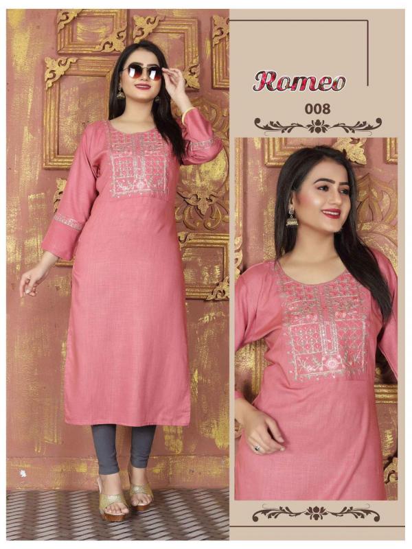 Aagya Romeo Rayon Designer Exclusive Kurti Collection